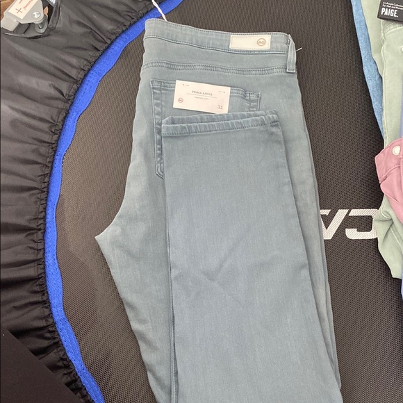 Ag Adriano Goldschmied Women's Light Blue Jeans - Picture 2 of 7